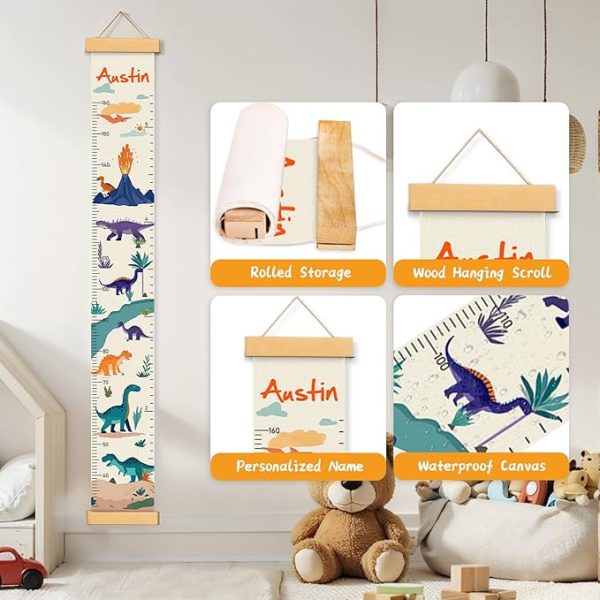 Customize Name Canvas Growth Chart
