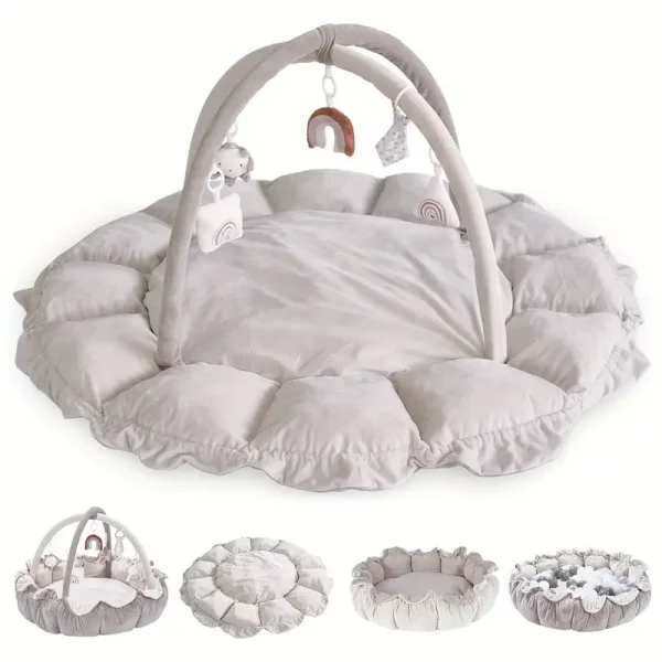 5-in-1 Thick & Plush Play Gym