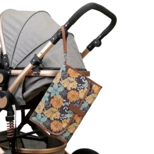 Customized Diaper Changing Mat with Pockets