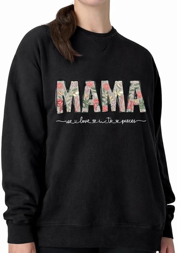 Women’s Casual Sweatshirt - Soft Cotton Blend Crewneck Pullover - Relaxed Fit & Comfortable - Ideal for Everyday Wear - Image 2