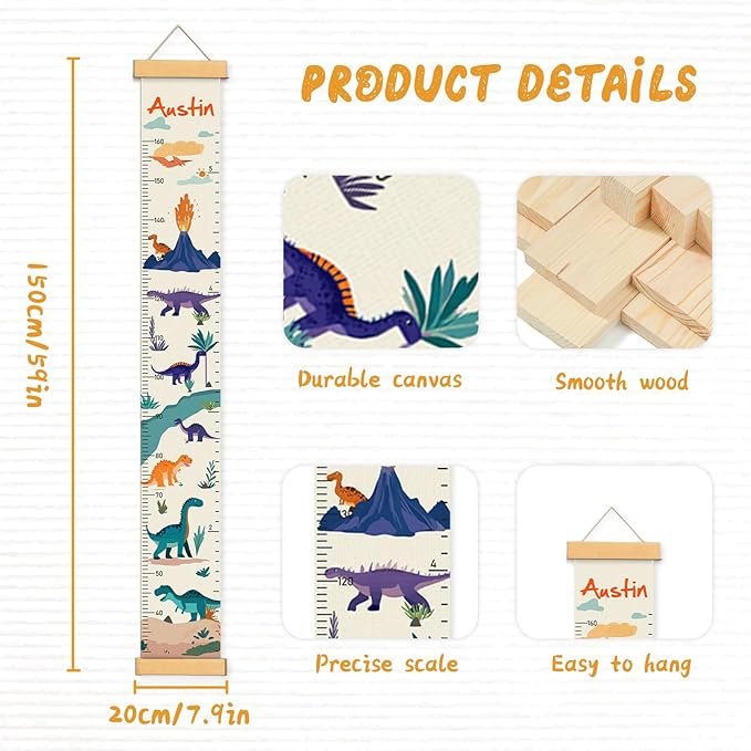 Customize Name Canvas Growth Chart - Image 8