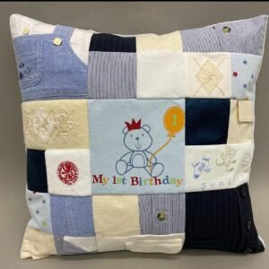 Memory Keepsake Pillow – Ergonomic Support for Neck and Head, Contoured Design for Comfortable Sleep Ideal for Home, Travel, or Gift Use