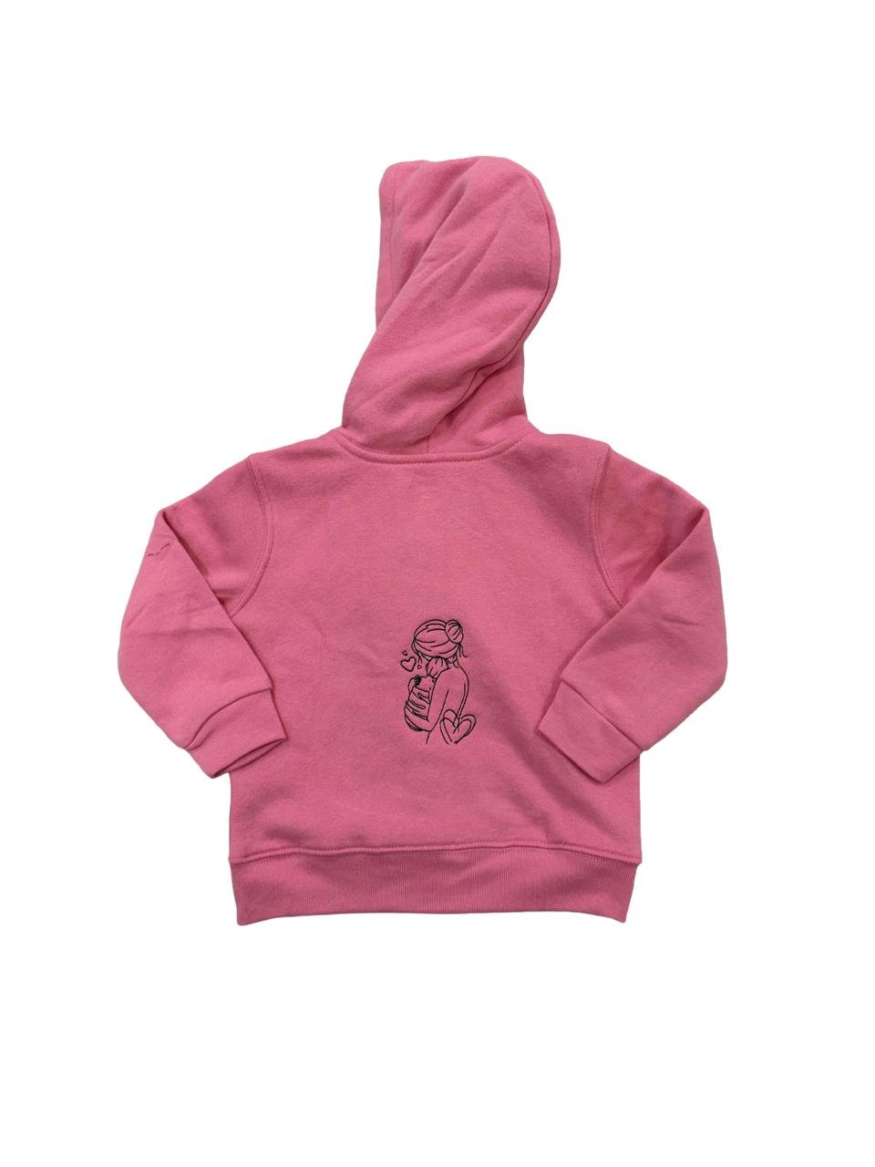 Personalized Baby Girl Zip-Up Butter Fleece Hoodie – Custom Name Infant Jacket (0–24 Months), Ultra-Soft Cozy Newborn & Toddler Hoodie, Warm Everyday Outerwear, Baby Shower Gift, First Birthday or Coming Home Outfit - Image 8