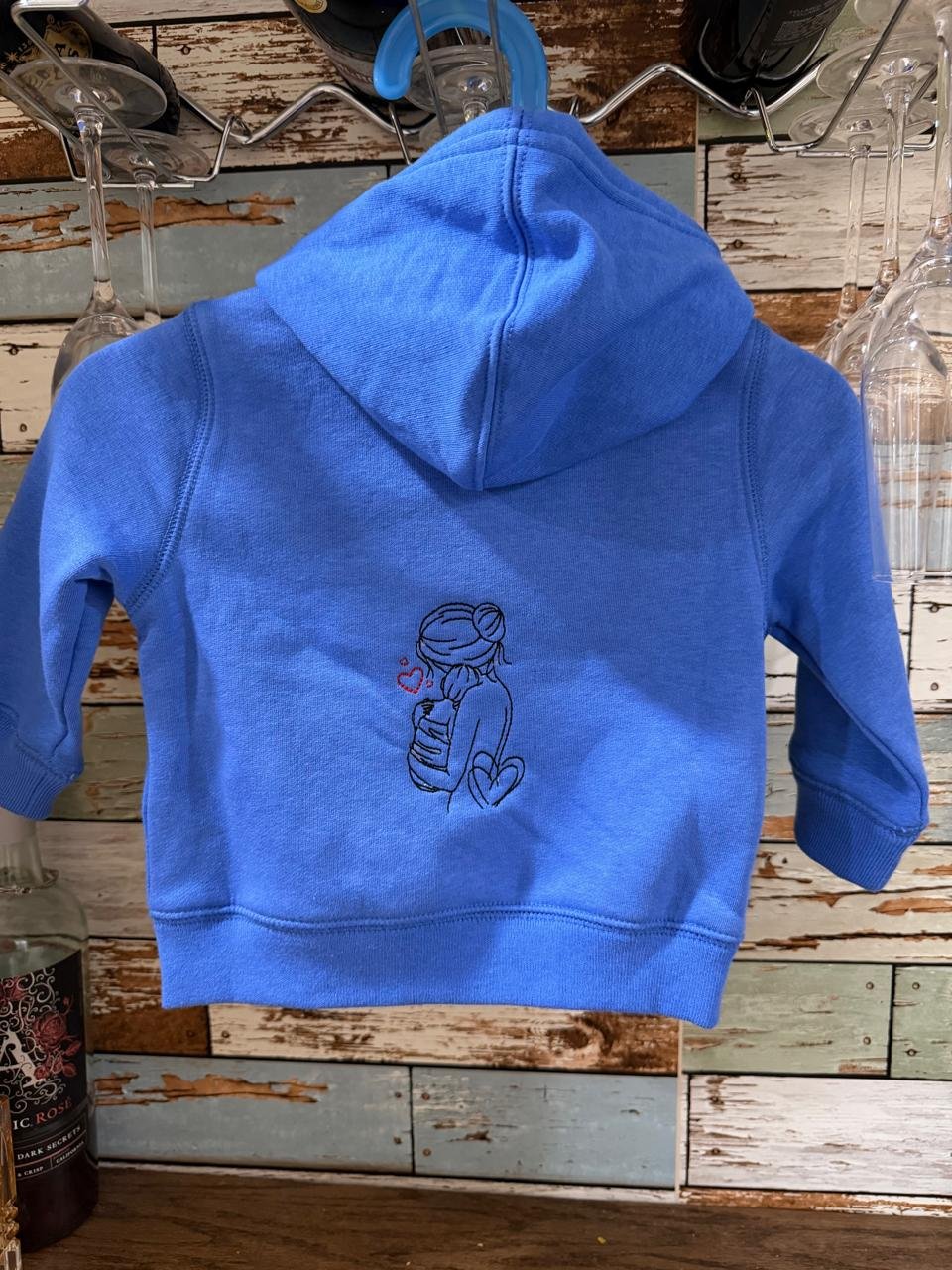 Personalized Baby Girl Zip-Up Butter Fleece Hoodie – Custom Name Infant Jacket (0–24 Months), Ultra-Soft Cozy Newborn & Toddler Hoodie, Warm Everyday Outerwear, Baby Shower Gift, First Birthday or Coming Home Outfit - Image 4