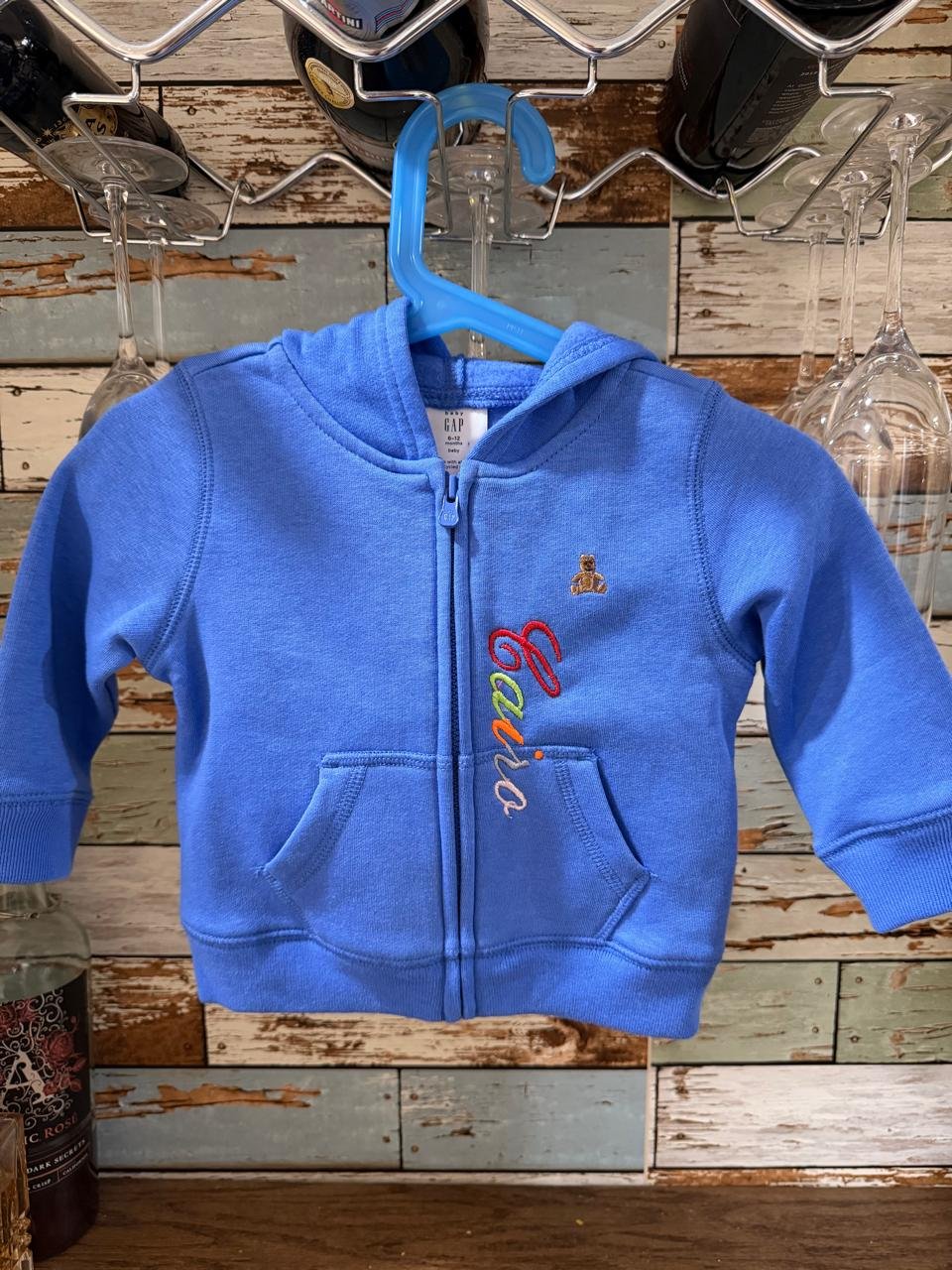 Personalized Baby Girl Zip-Up Butter Fleece Hoodie – Custom Name Infant Jacket (0–24 Months), Ultra-Soft Cozy Newborn & Toddler Hoodie, Warm Everyday Outerwear, Baby Shower Gift, First Birthday or Coming Home Outfit - Image 5